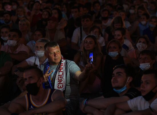 Russia Soccer Euro 2020 Italy - England Broadcasting