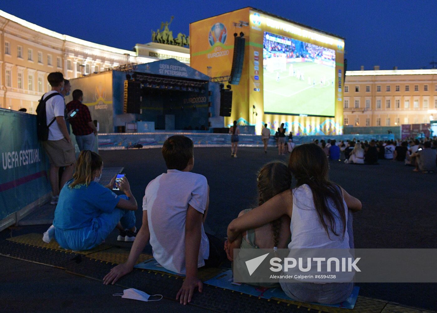 Russia Soccer Euro 2020 Italy - England Broadcasting