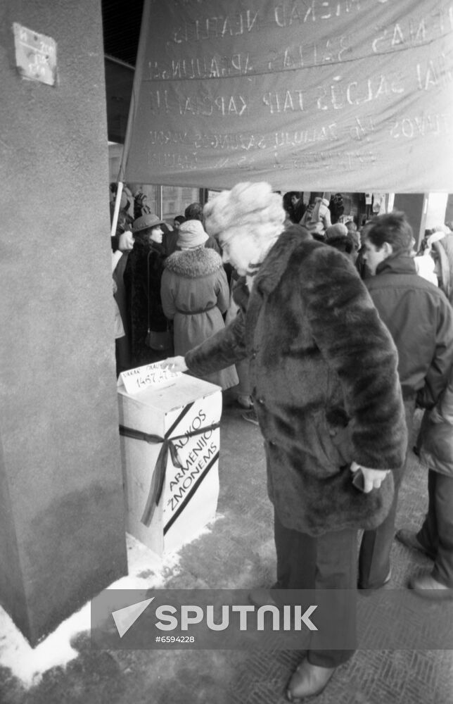 Union republics help Armenia