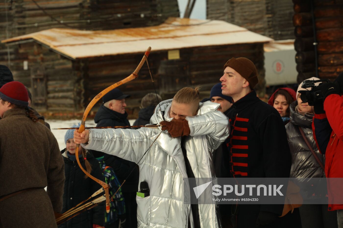 Maslenitsa celebrations in Suzdal