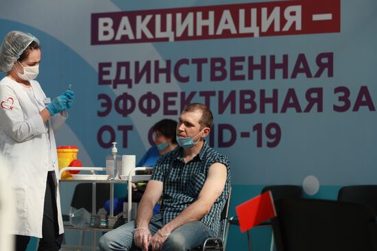 Russia Coronavirus Vaccination
