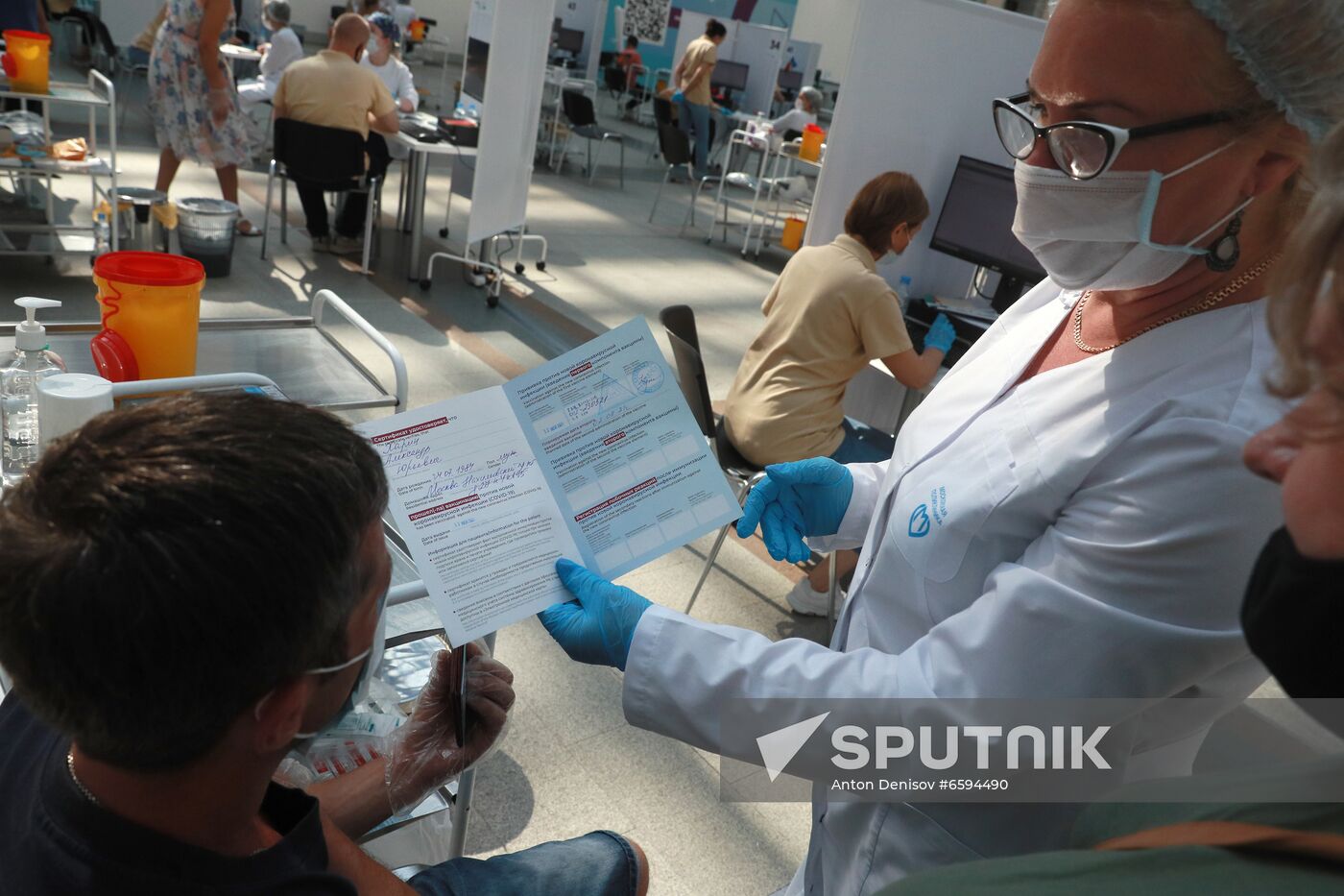 Russia Coronavirus Vaccination