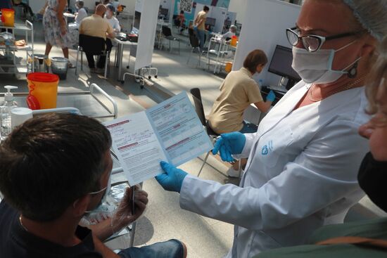 Russia Coronavirus Vaccination