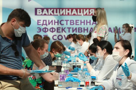 Russia Coronavirus Vaccination