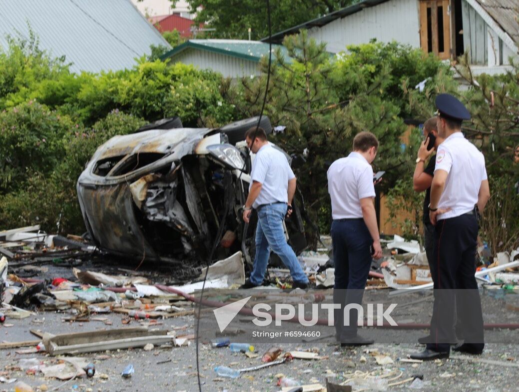 Russia Gas Explosion