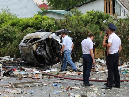 Russia Gas Explosion