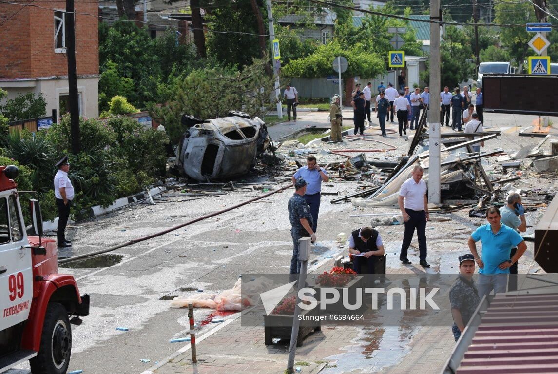 Russia Gas Explosion