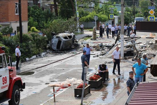 Russia Gas Explosion