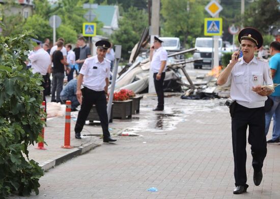 Russia Gas Explosion
