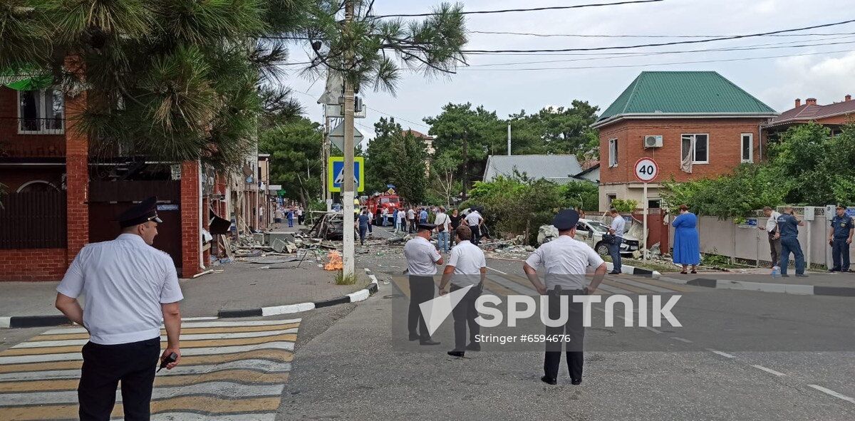 Russia Gas Explosion