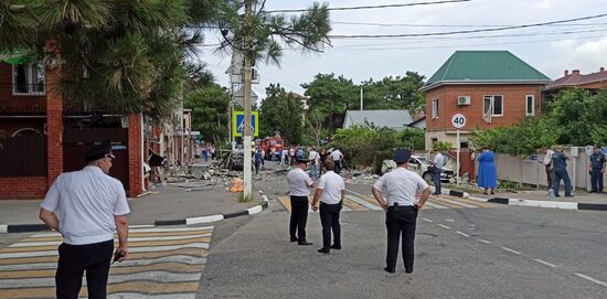 Russia Gas Explosion