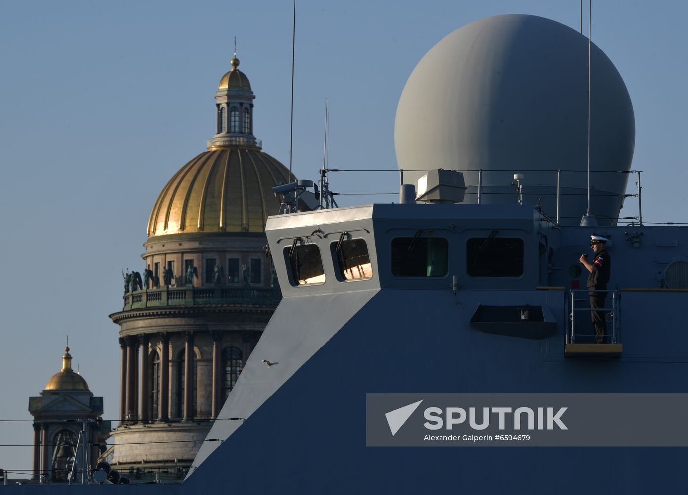 Russia Navy Day Parade Rehearsal