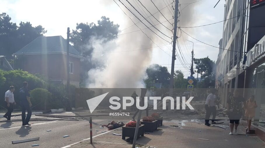 Russia Gas Explosion