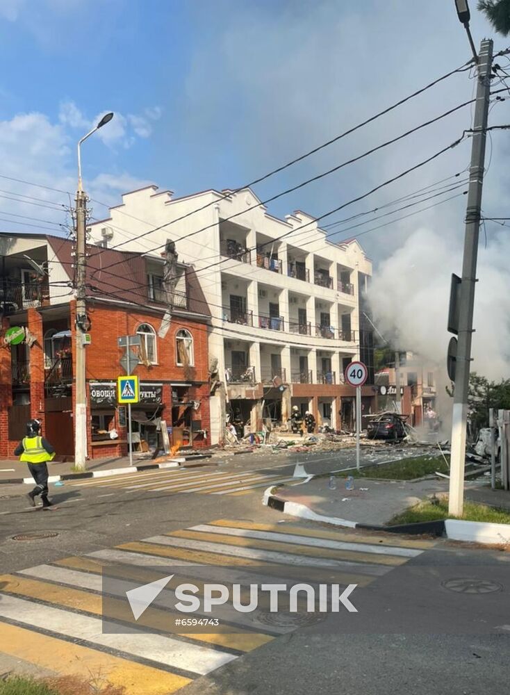 Russia Gas Explosion