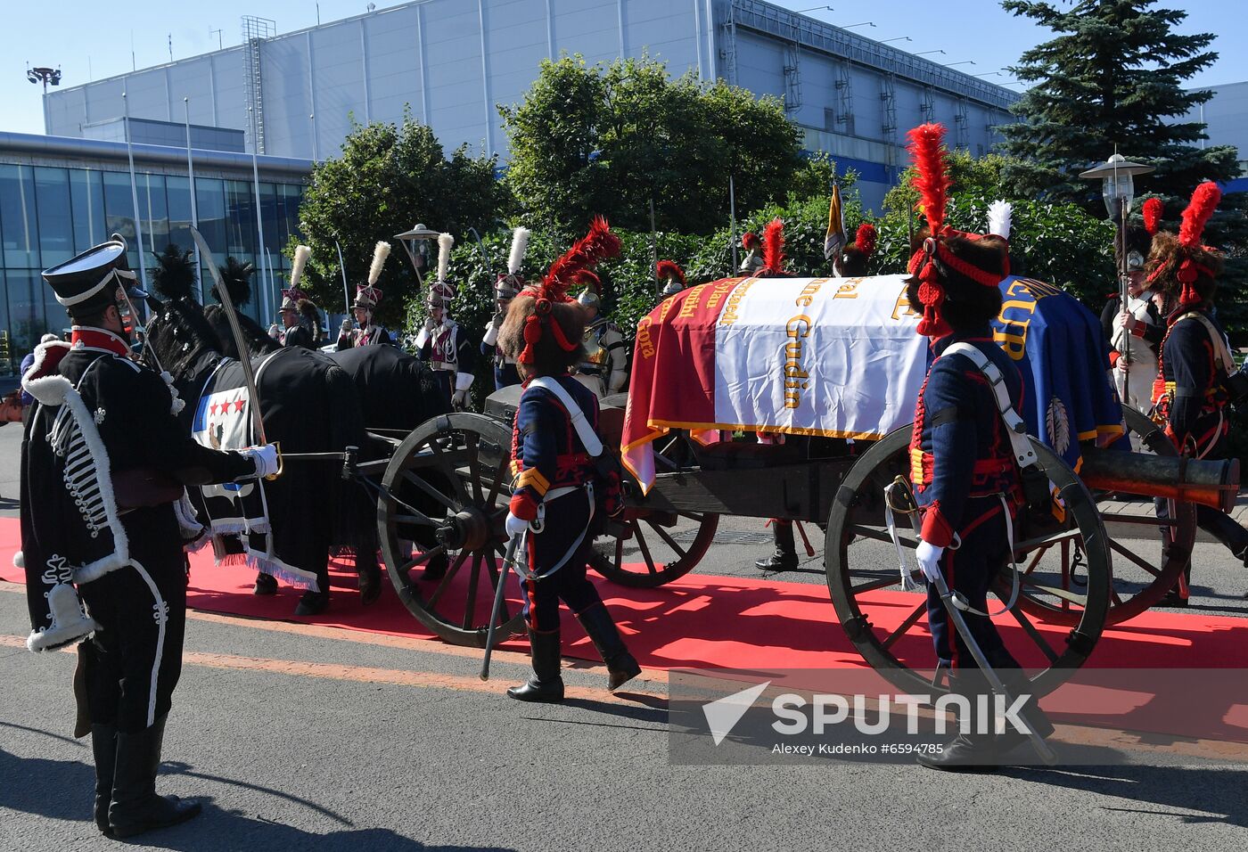 Russia France Napoleonic General Remains