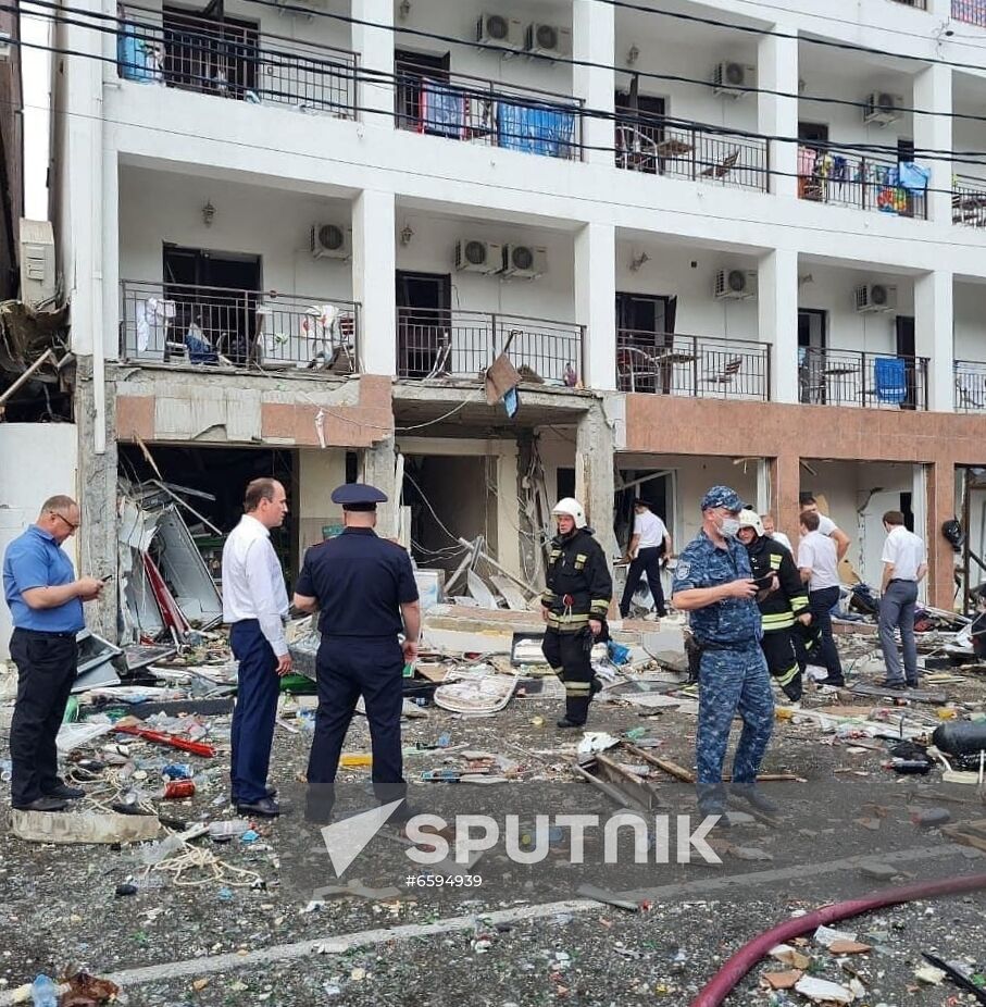 Russia Gas Explosion