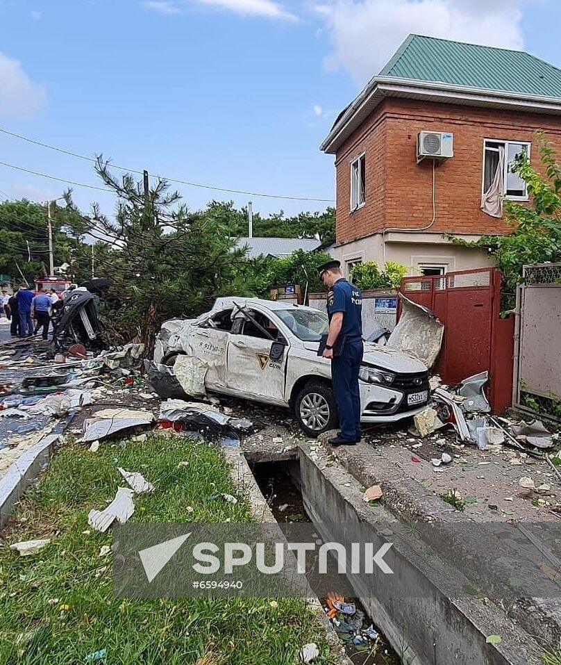 Russia Gas Explosion