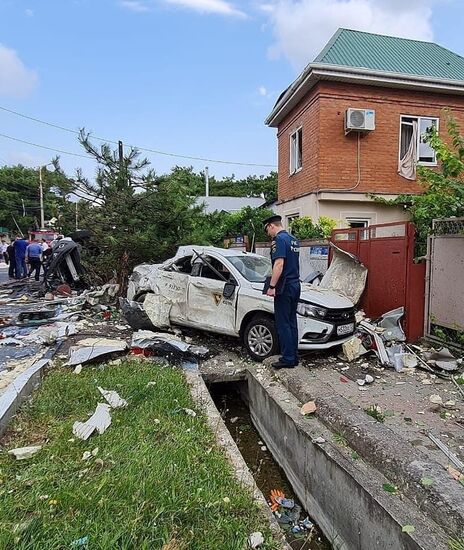 Russia Gas Explosion