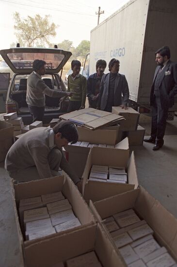 India's aid to earthquake victims in Armenia