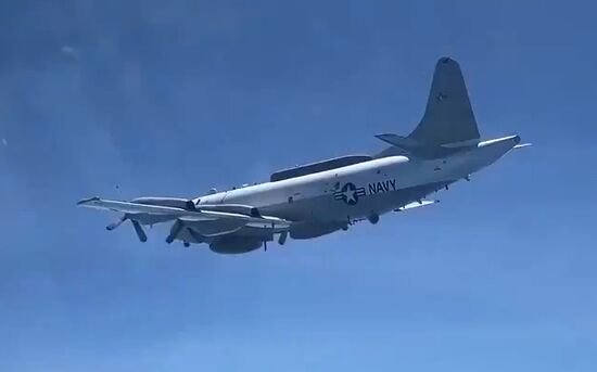 Russia US Reconnaissance Aircraft Interception