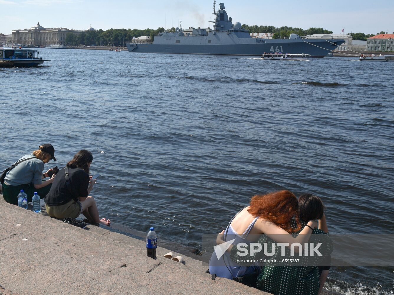 Russia Navy Day Parade Rehearsal