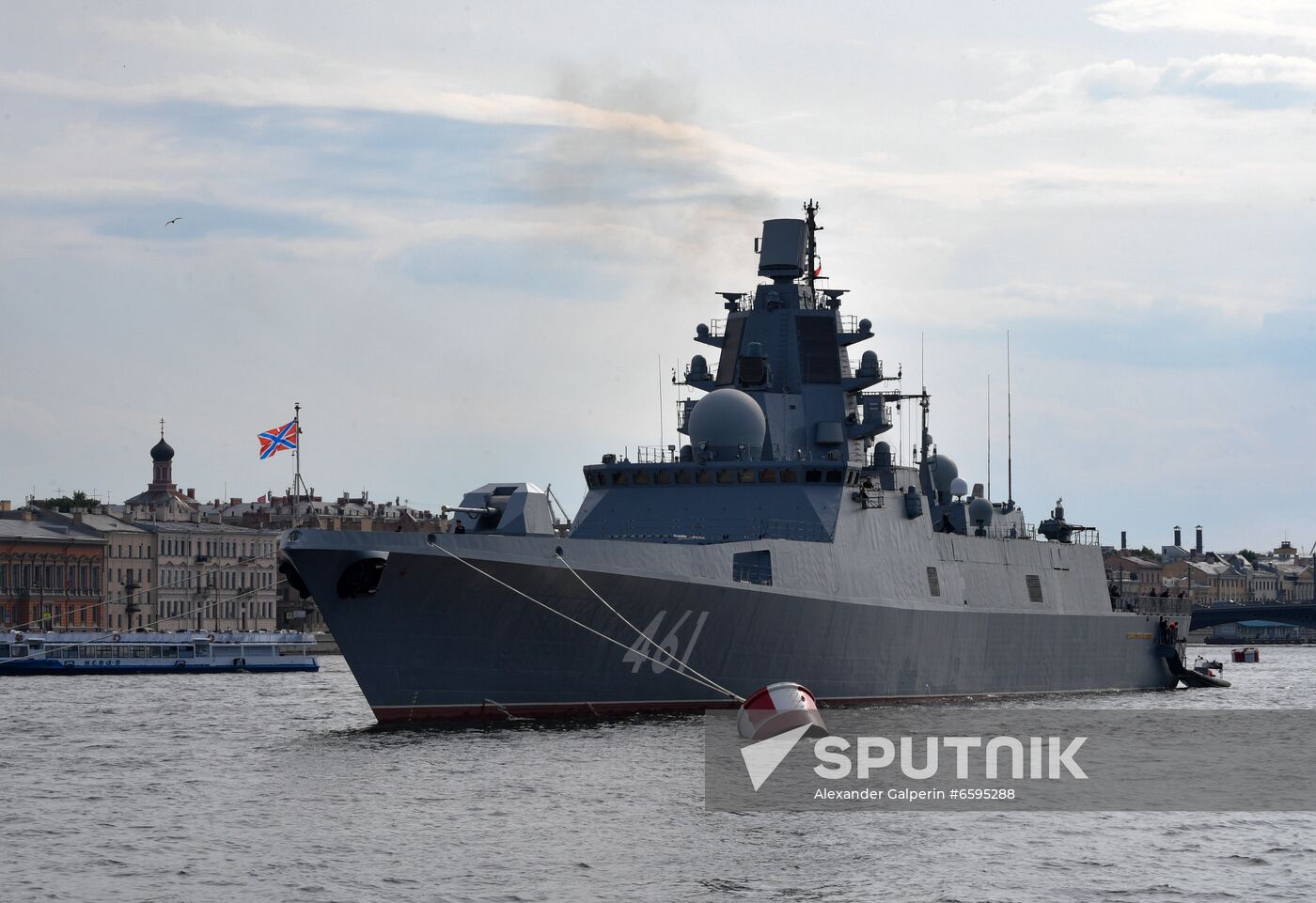 Russia Navy Day Parade Rehearsal