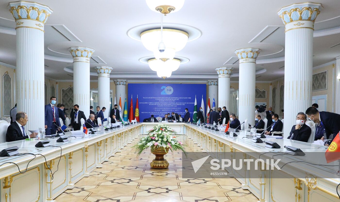 Tajikistan SCO Foreign Ministers