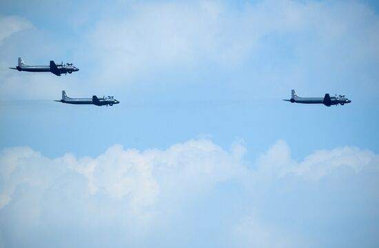 Russia Navy Day Parade Rehearsal