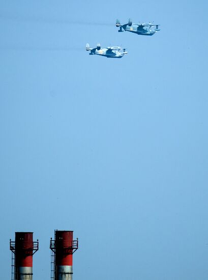 Russia Navy Day Parade Rehearsal