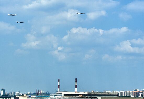 Russia Navy Day Parade Rehearsal