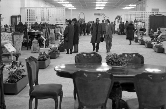 Egyptian furniture store in Moscow