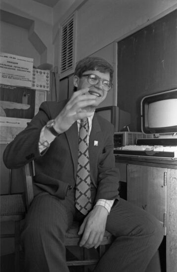 People's deputy Vladimir Naumov