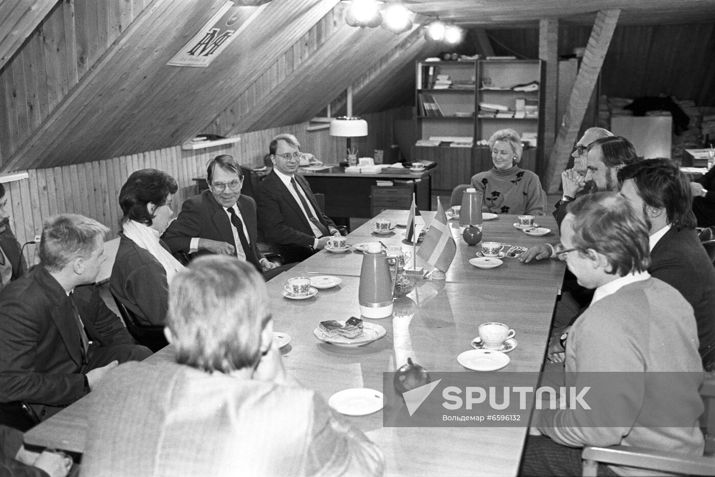 Swedish delegation's visit to Estonian SSR