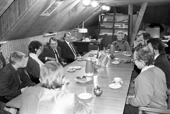Swedish delegation's visit to Estonian SSR