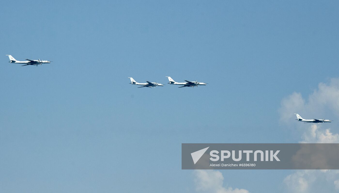 Russia Navy Day Parade Rehearsal