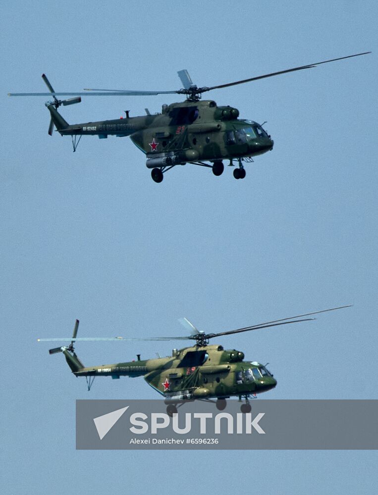 Russia Navy Day Parade Rehearsal