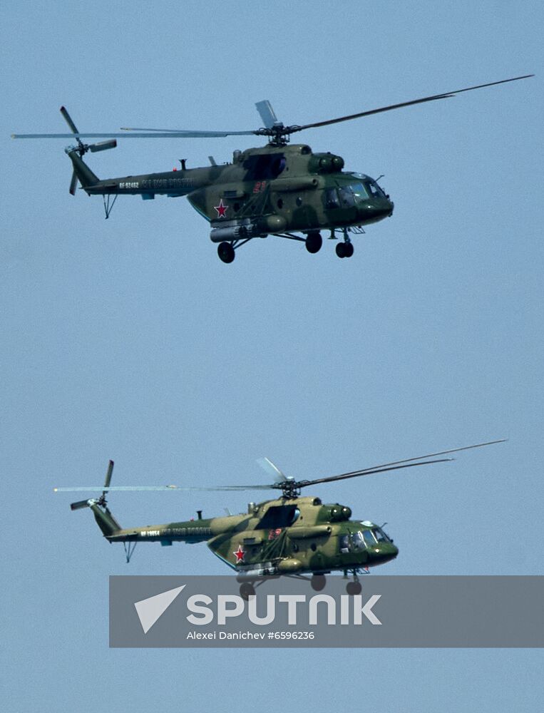 Russia Navy Day Parade Rehearsal 