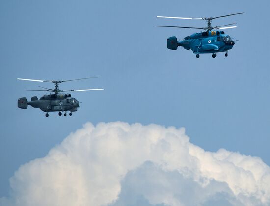 Russia Navy Day Parade Rehearsal 