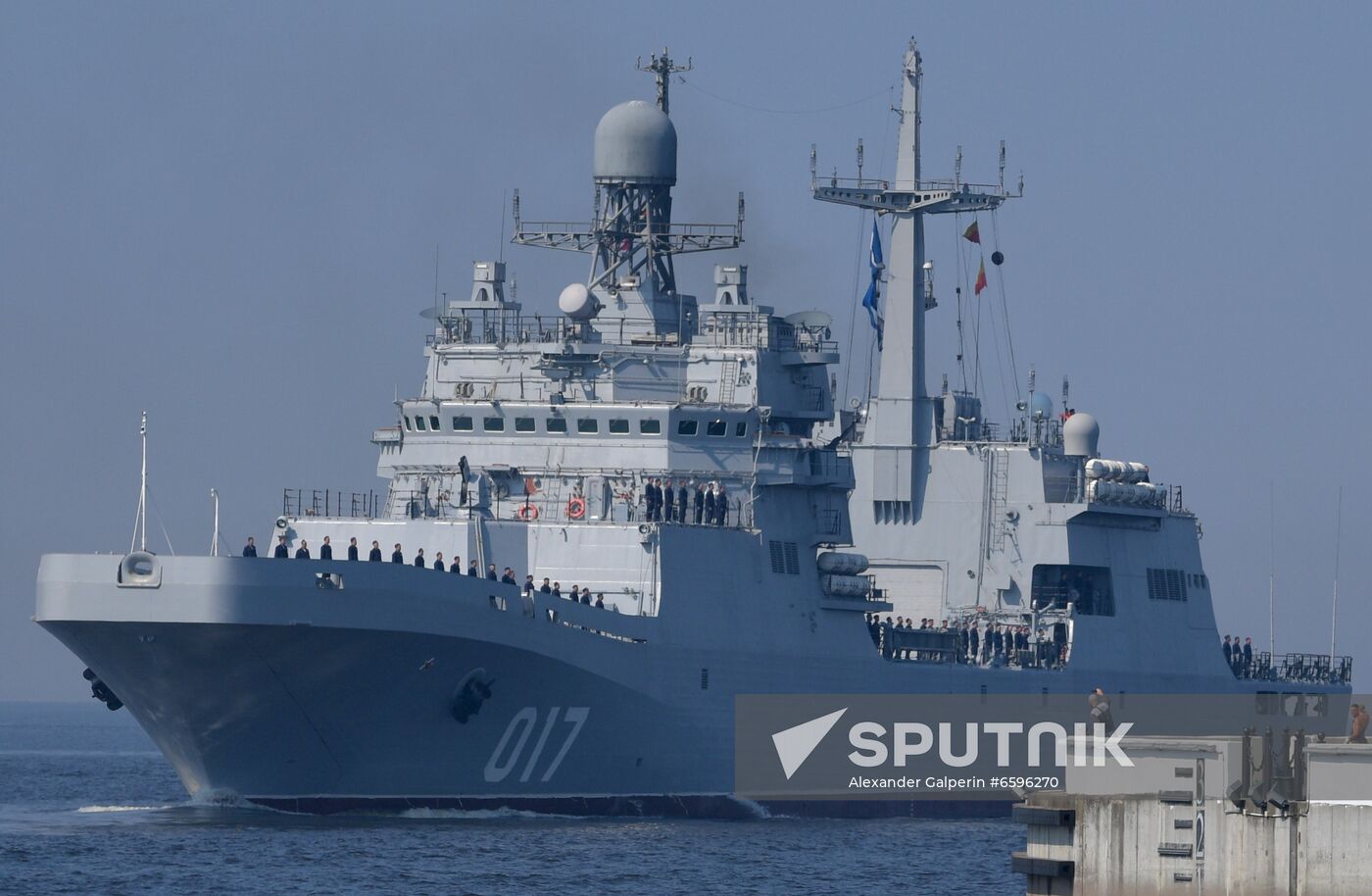 Russia Navy Day Parade Rehearsal
