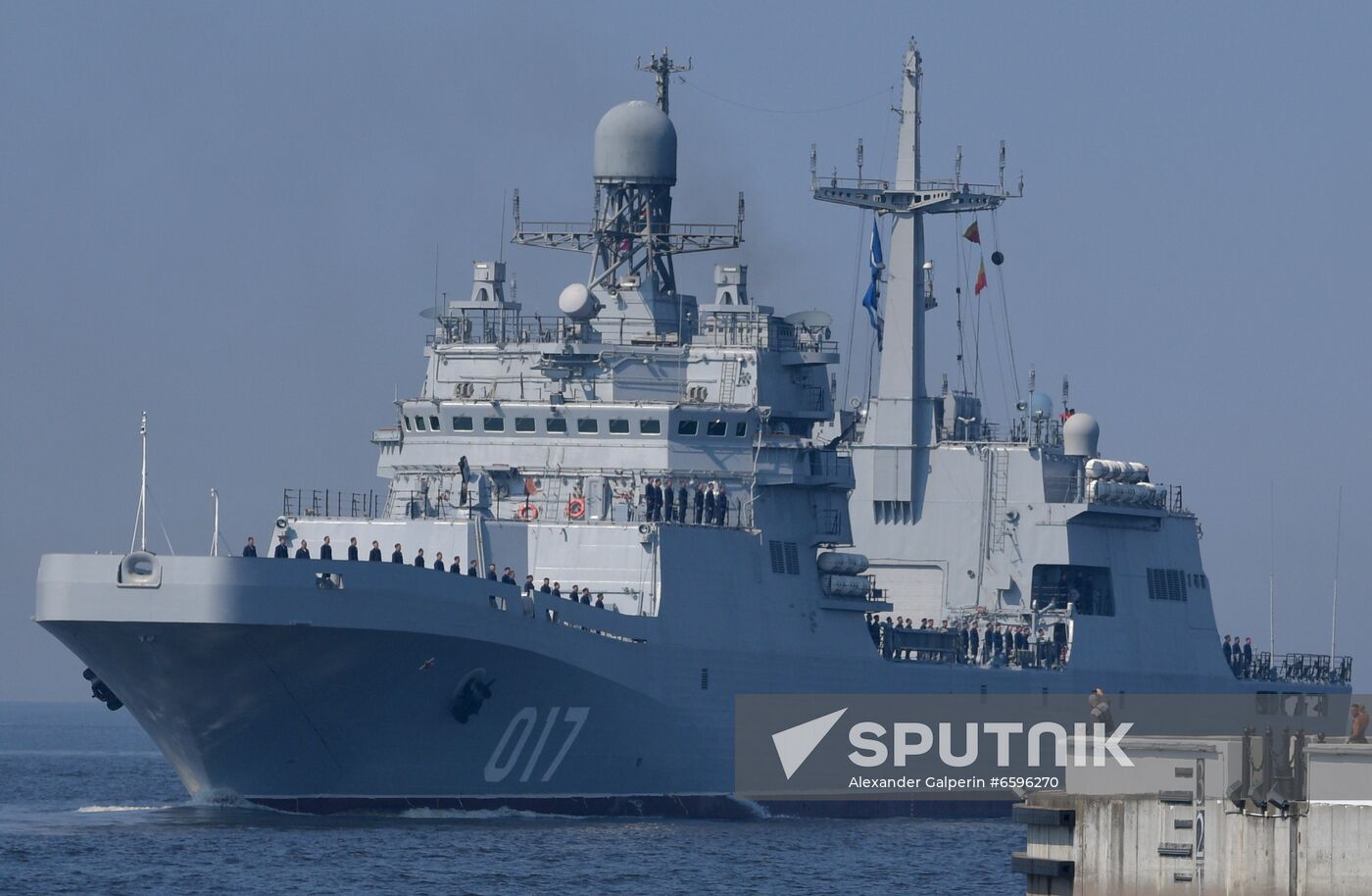 Russia Navy Day Parade Rehearsal 