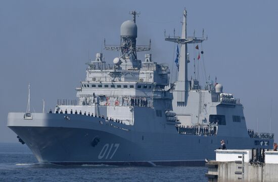 Russia Navy Day Parade Rehearsal 