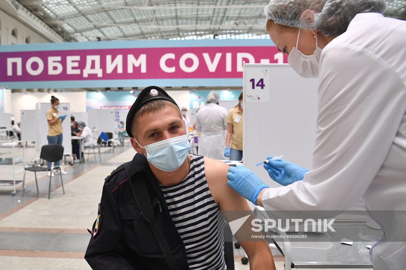 Russia Coronavirus Vaccination