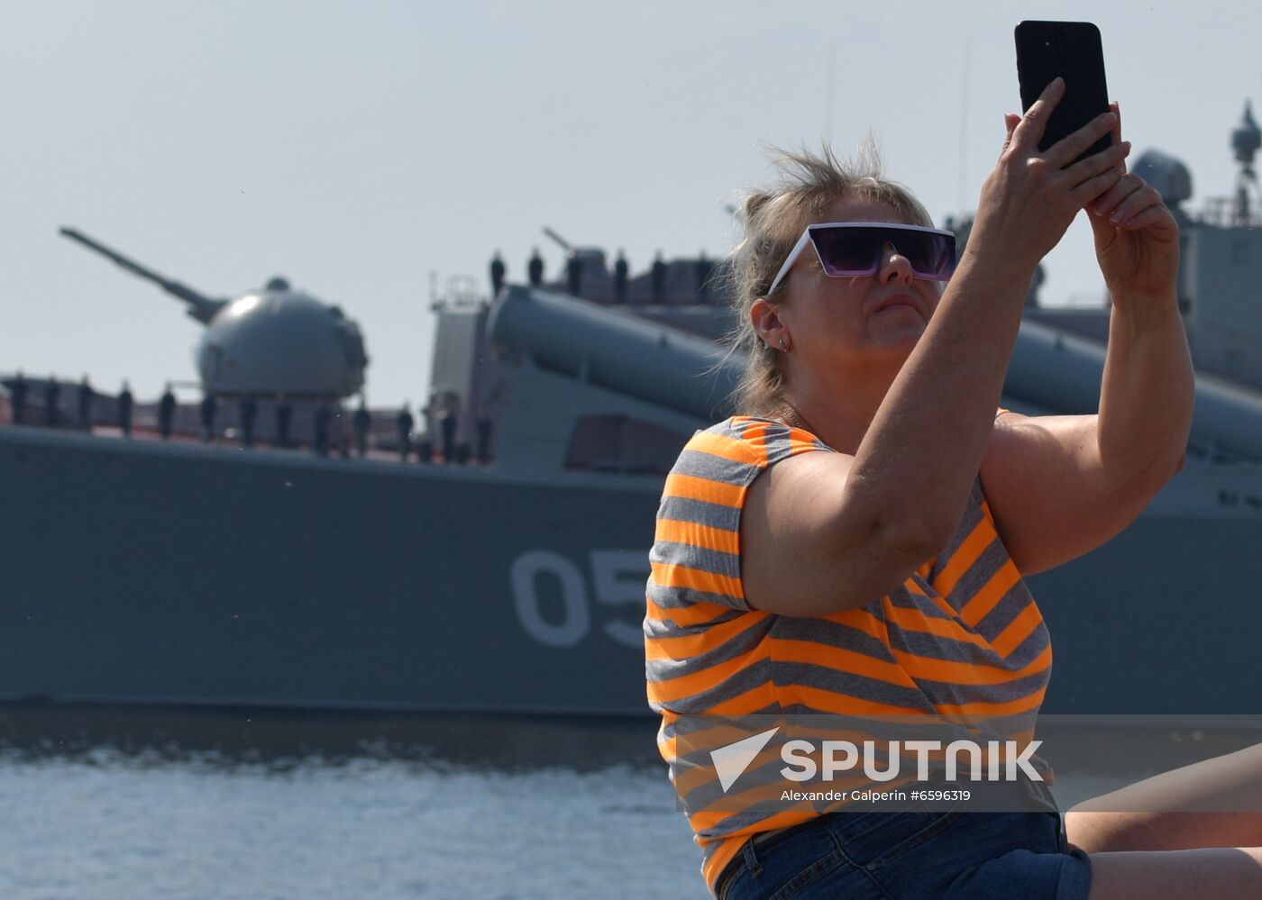 Russia Navy Day Parade Rehearsal