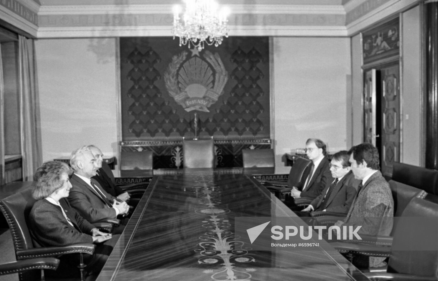 Swedish delegation's visit to Estonian SSR