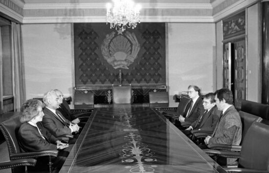 Swedish delegation's visit to Estonian SSR
