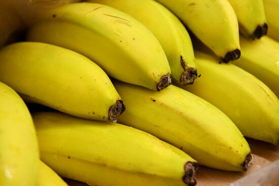 Selling bananas in Moscow