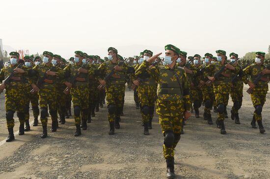 Tajikistan Military Parade