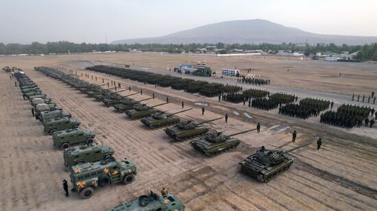 Tajikistan Military Parade