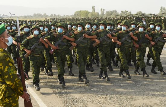 Tajikistan Military Parade