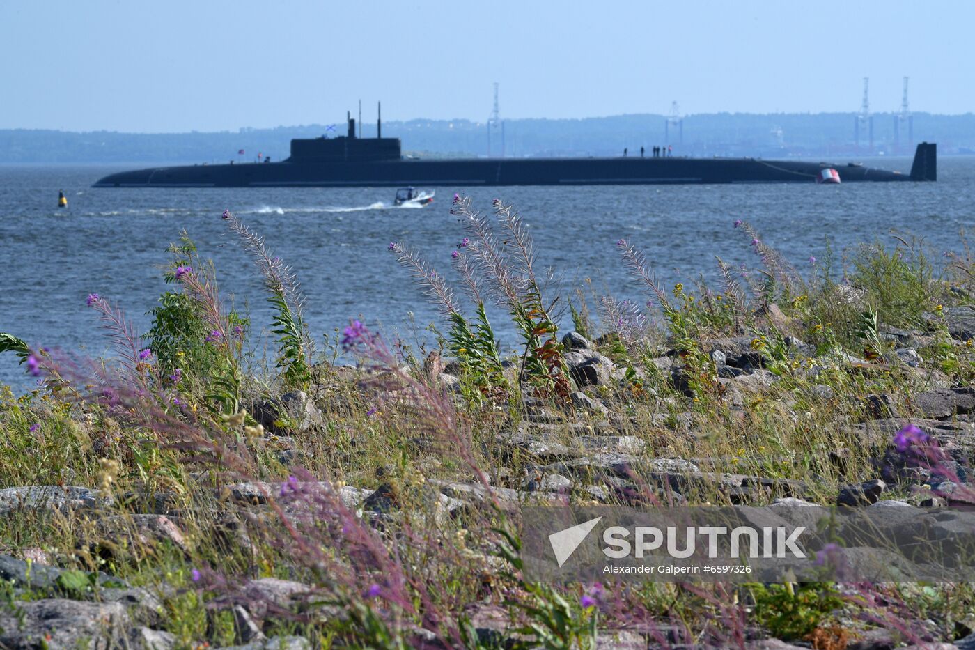Russia Navy Day Preparations
